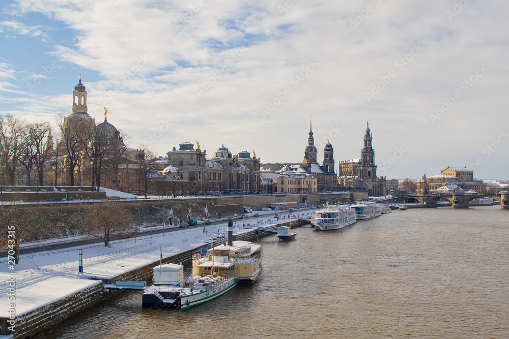 Dresden im Winter