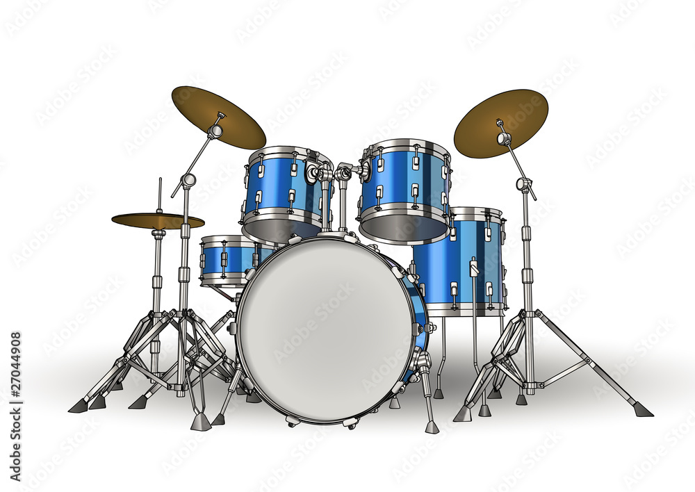 Naklejka premium Drums