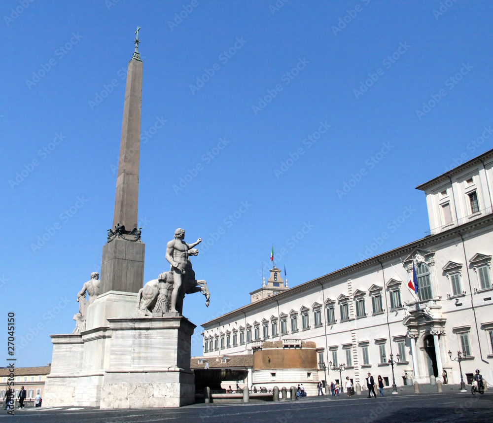 Fototapeta premium Roma-Piazza del Quirinale