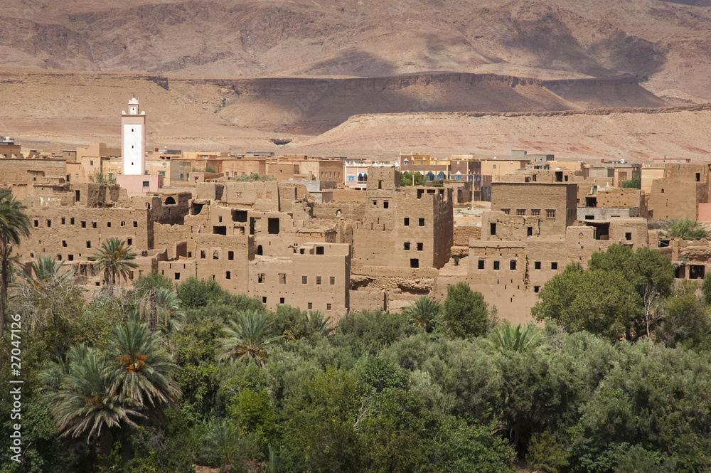 Tineghir in Marokko, Afrika
