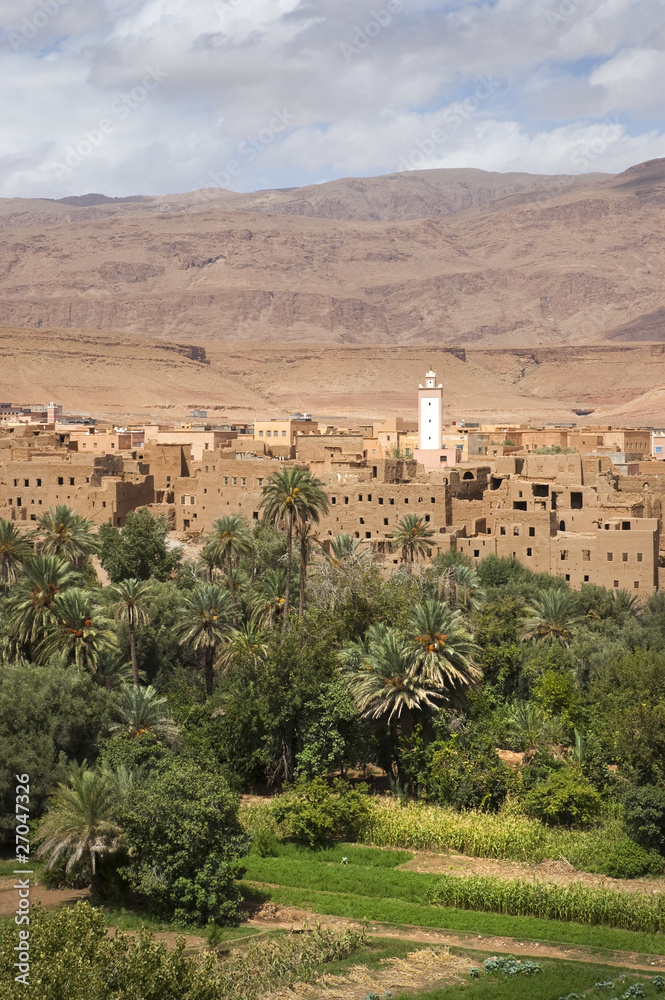 Tineghir in Marokko, Afrika