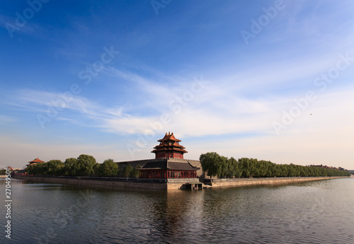 Forbidden city in  Beijing, China.
