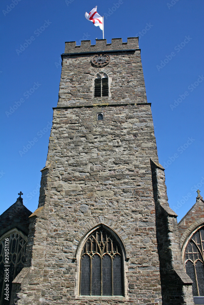 Bideford church tower