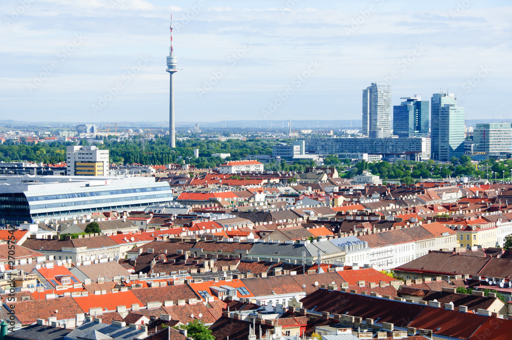 Obraz premium Roofs of Vienna