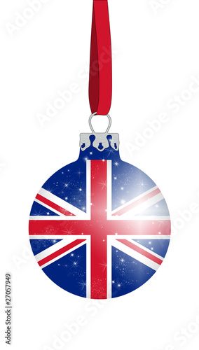 Weihnachtskugel Großbritannien