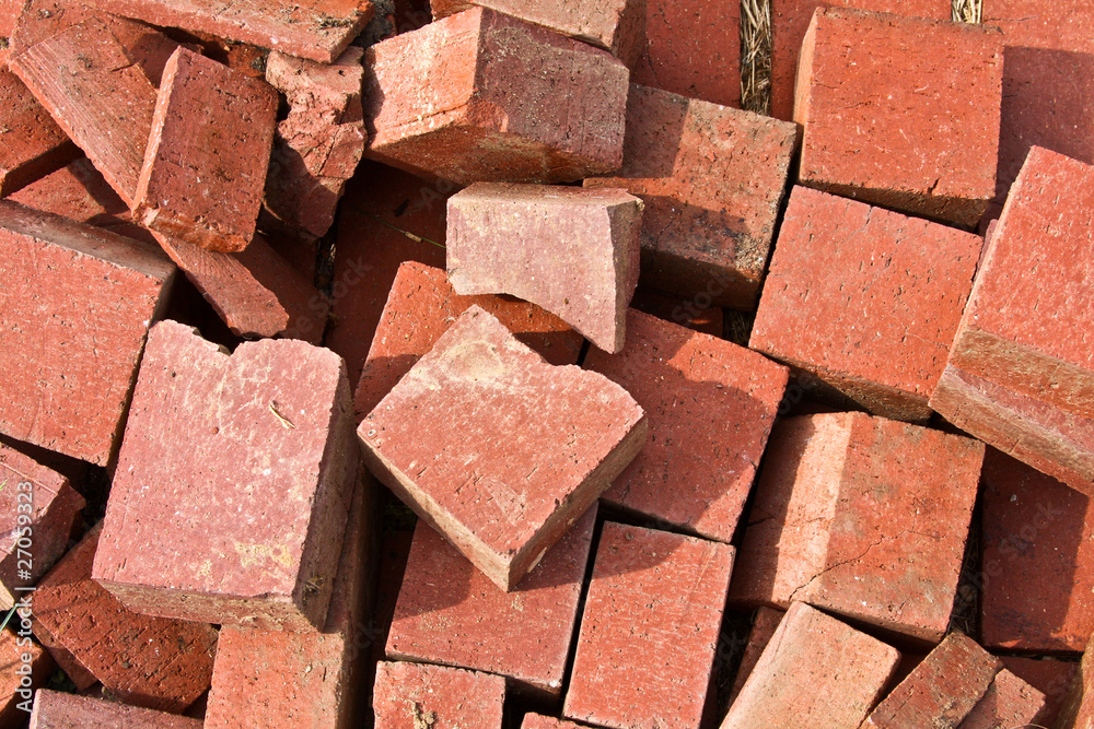 Pile of Broken Bricks Pile of Broken Bricks