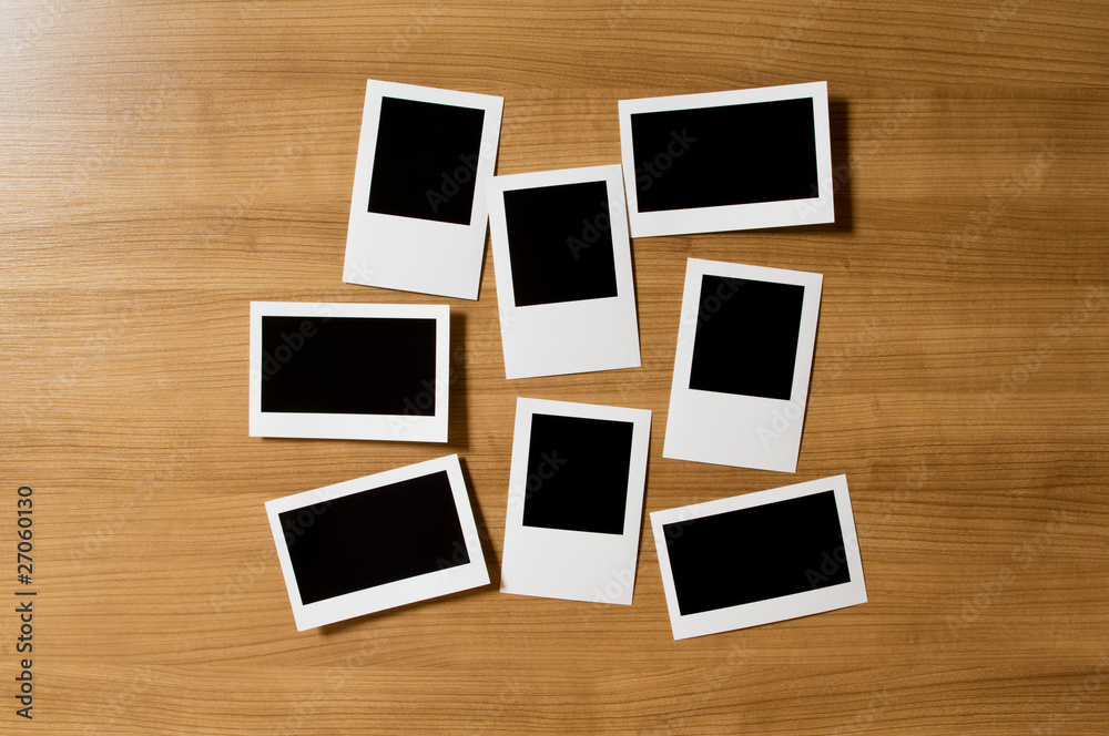 Designer concept - blank photo frames for your photos Designer concept - blank photo frames for your photos