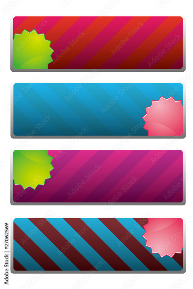 Fototapeta premium web buttons1