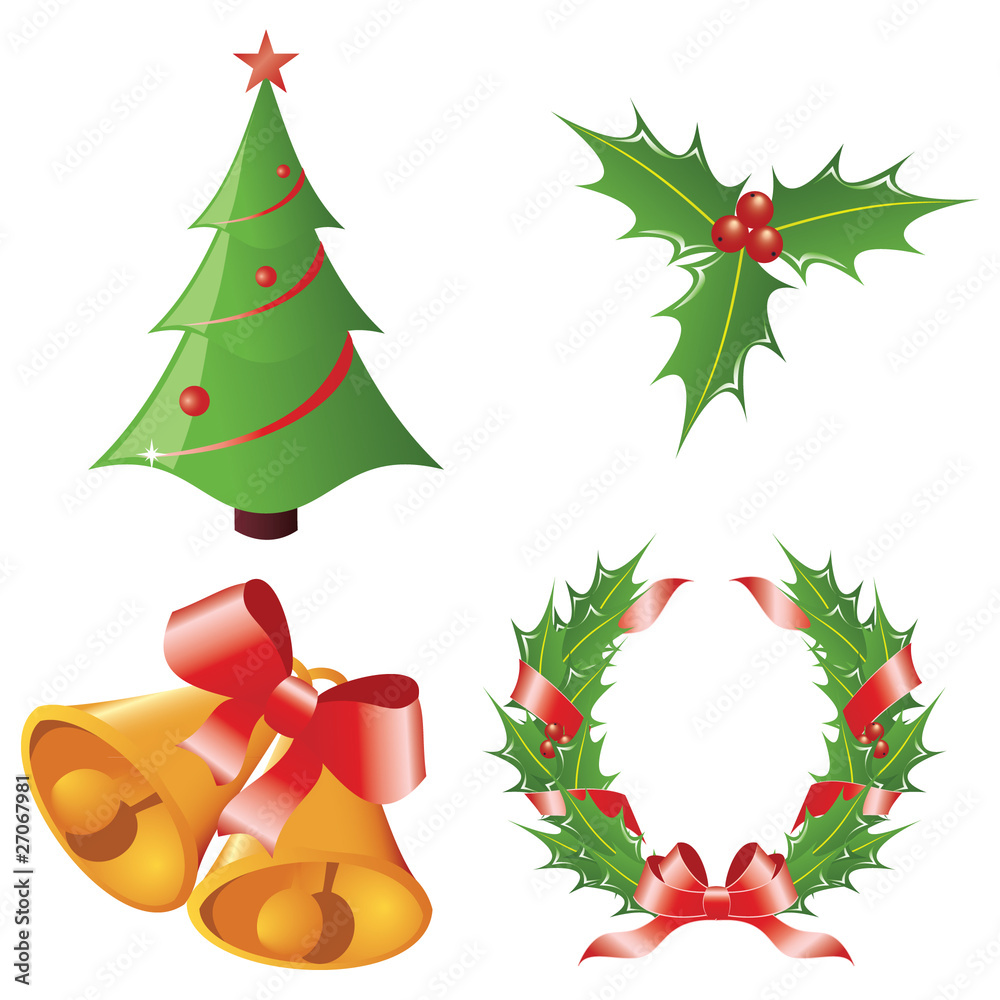 Christmas icons Christmas icons