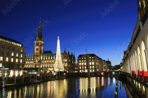 Christmas illuminations - Hamburg, Germany
