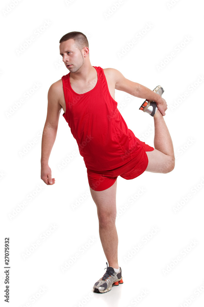 Runner Stretching Runner Stretching