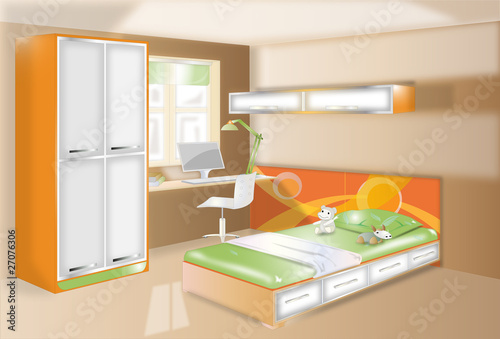 Kid room modern
