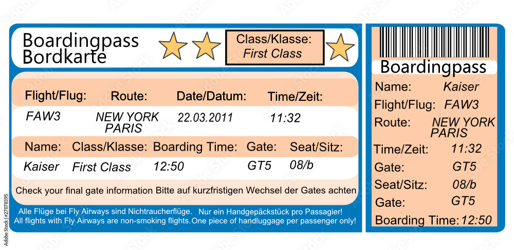 Bordkarte Stock-Vektorgrafik | Adobe Stock