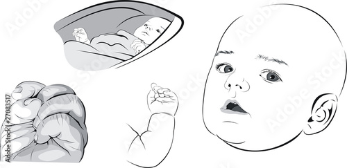 little baby sketches