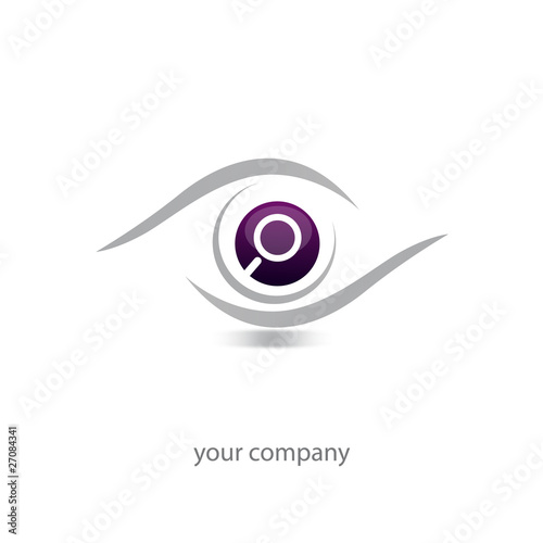 logo oeil, diagnostic et anaylse