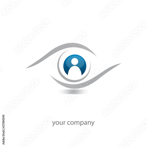 logo entreprise, logo oeil