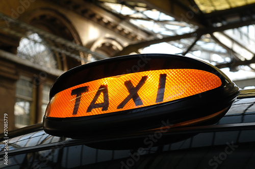 Taxi at the Station