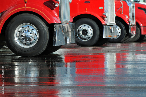 Big Red Trucks