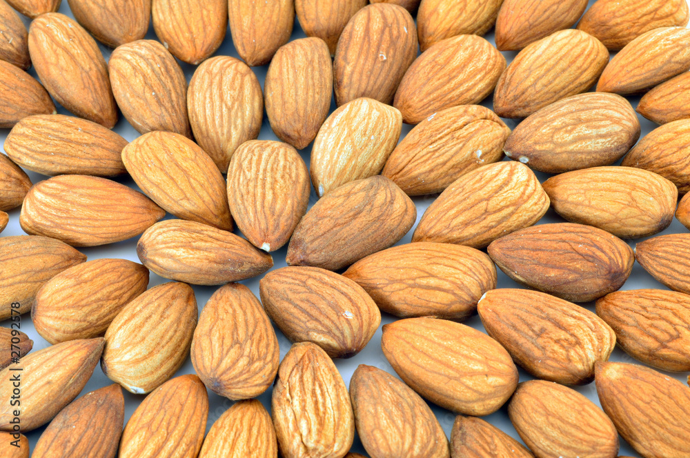 Fototapeta premium almond pattern background