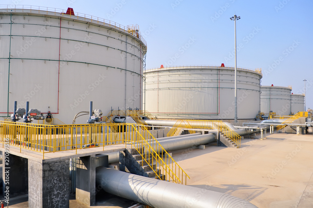 Obraz premium fuel tanks