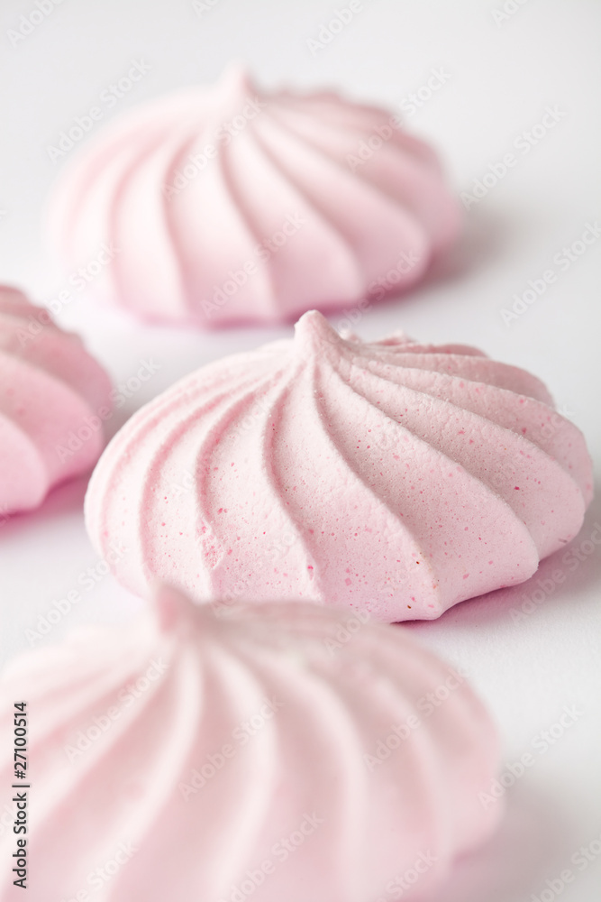 Pastel colored meringue Pastel colored meringue