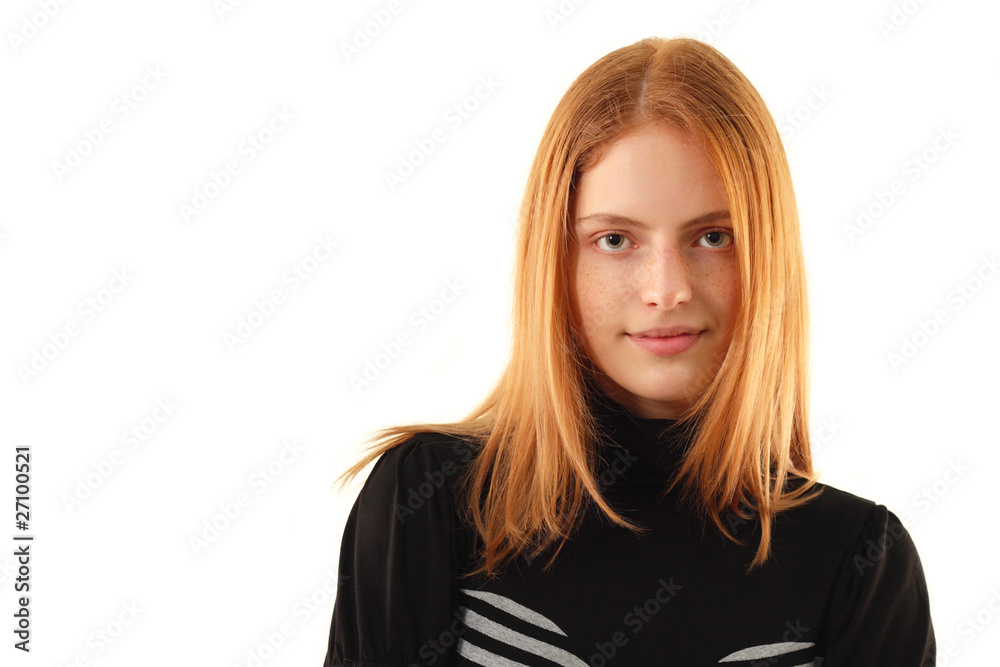 natural beauty - no make-up young woman natural beauty - no make-up young woman