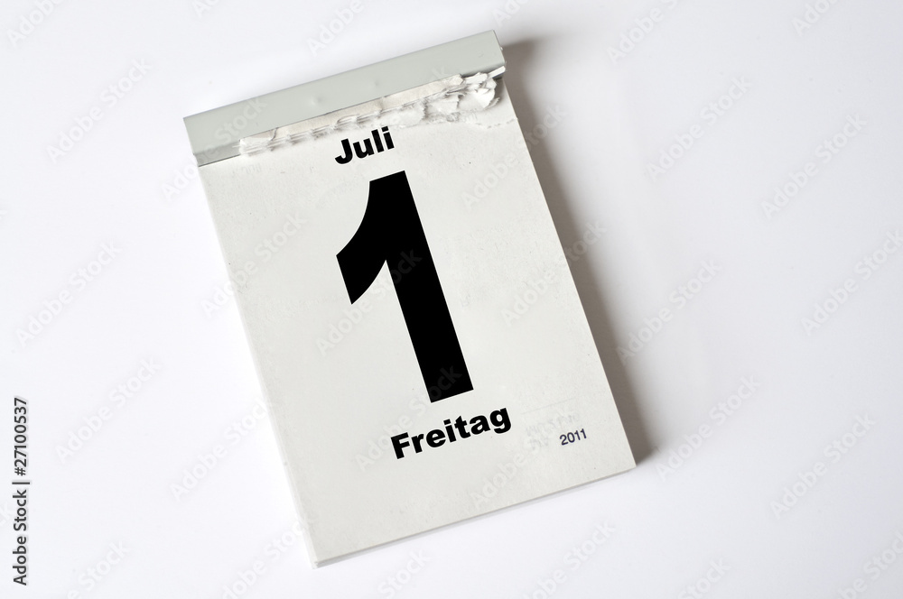 1. Juli 2011 1. Juli 2011