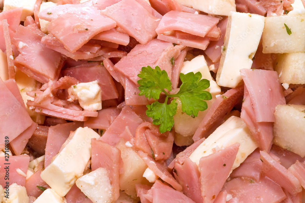 Schinken-Käse-Salat a la Traudl Schinken-Käse-Salat a la Traudl