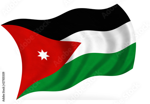 Free Download Jordan flag - GFXLoad