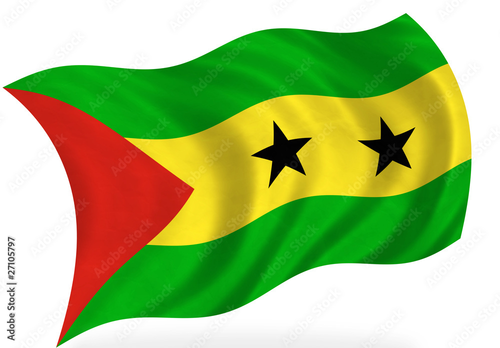 Sao Tome And Principe, flag Sao Tome And Principe, flag
