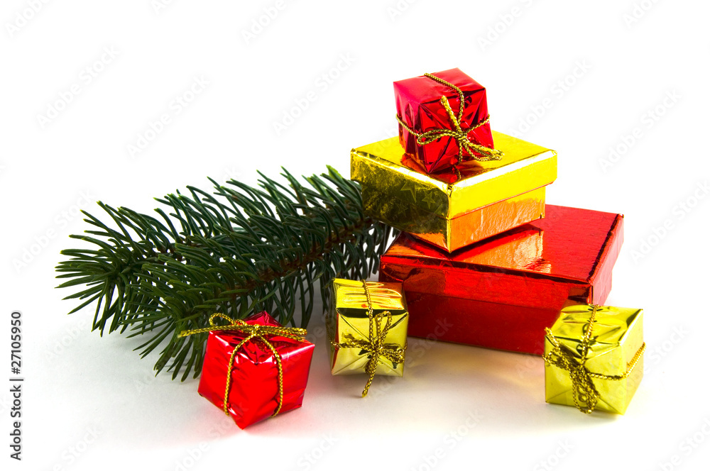 Obraz premium Weihnachtsgeschenke