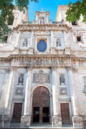 The church San Ildefonso, Toledo, Spain