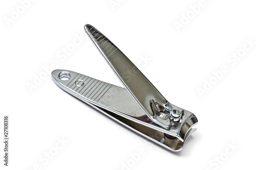 Nail clippers isolated on white