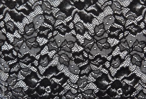 Background from black lace