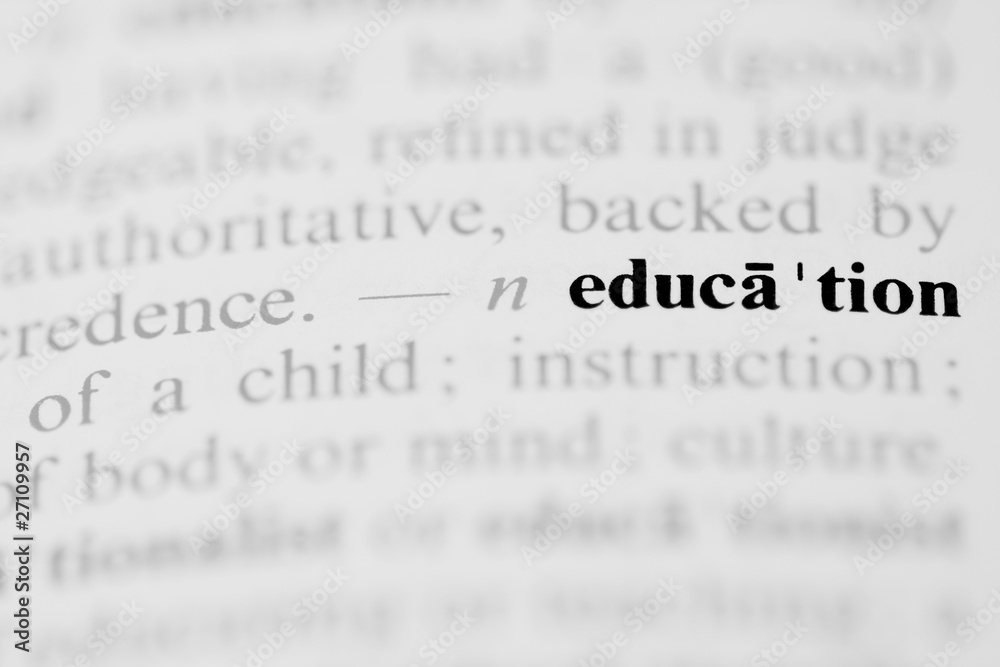 Education Dictionary Entry Education Dictionary Entry