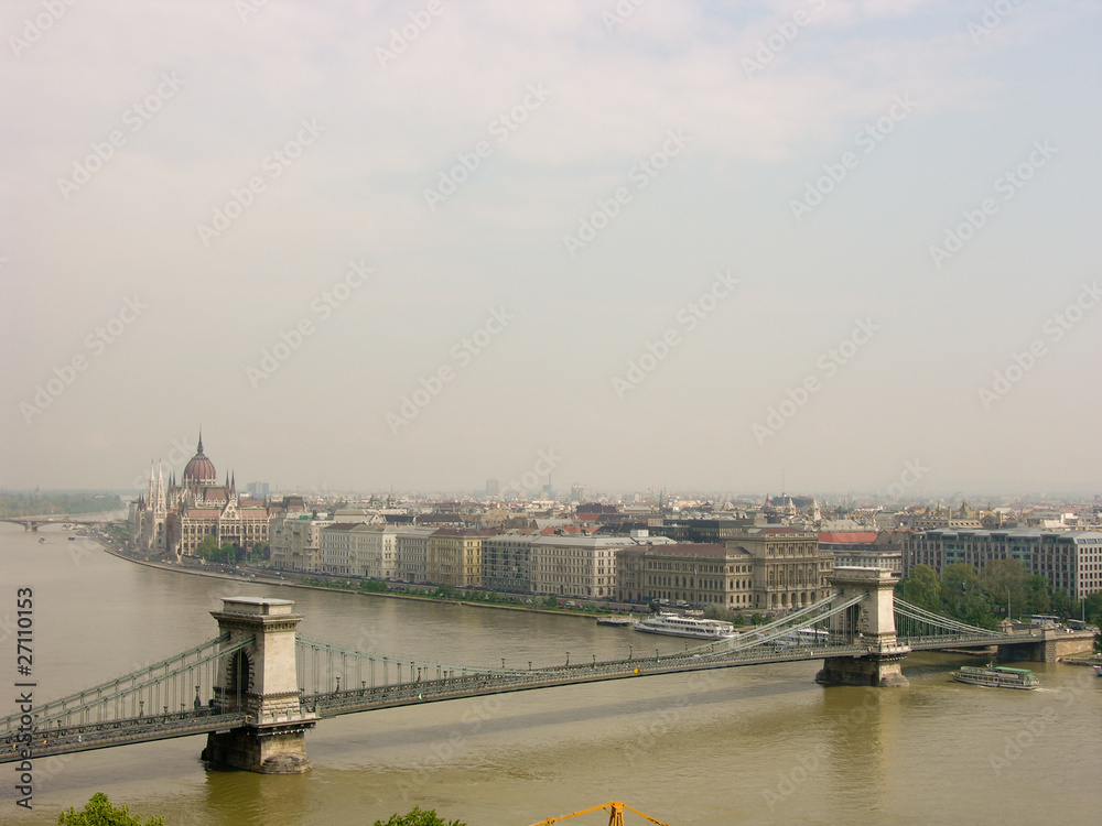 Fototapeta premium Kettenbrücke Budapest