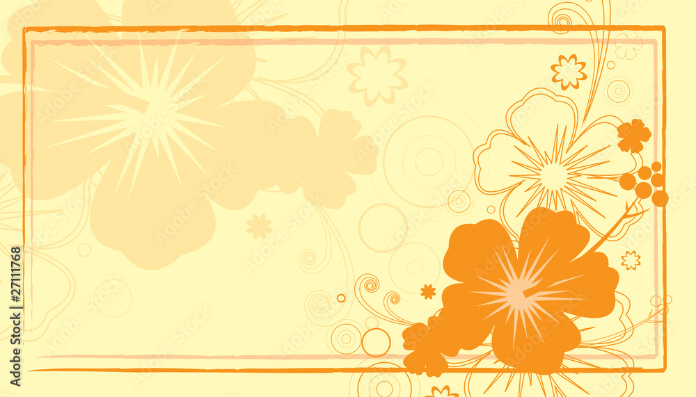 Hibiscus Card Hibiscus Card