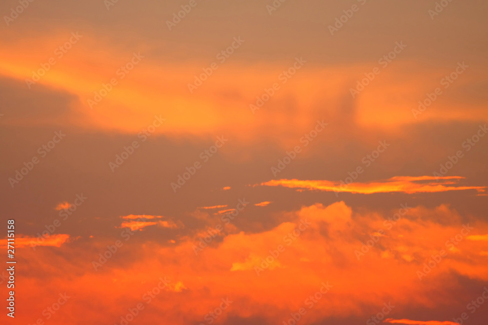 Background of colourful sky.
