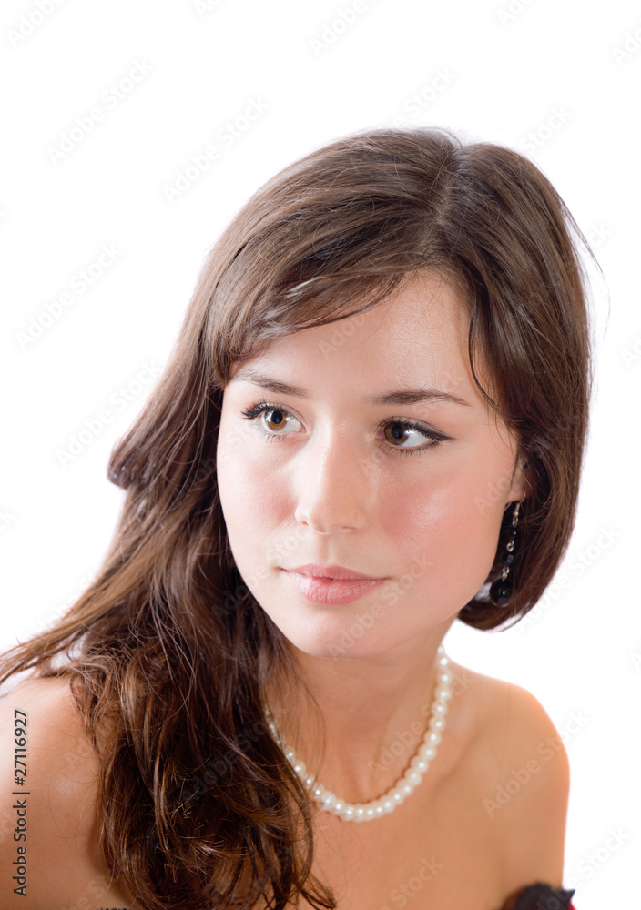 girl with brown eyes girl with brown eyes