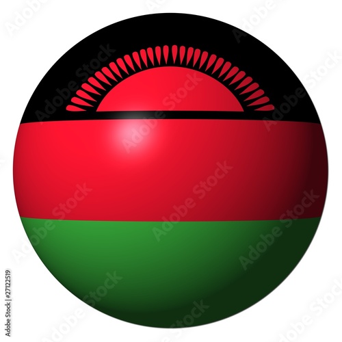 Malawi flag sphere isolated on white illustration Free Download Malawi flag sphere isolated on white illustration - GFXLoad