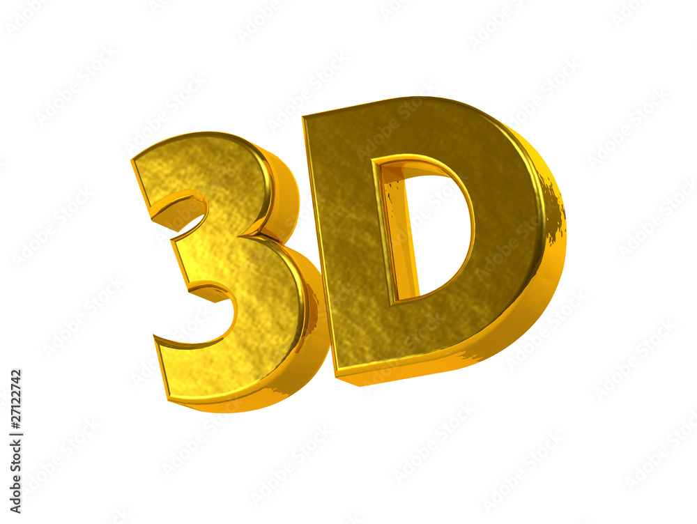 Obraz premium 3D - LOGO 3D