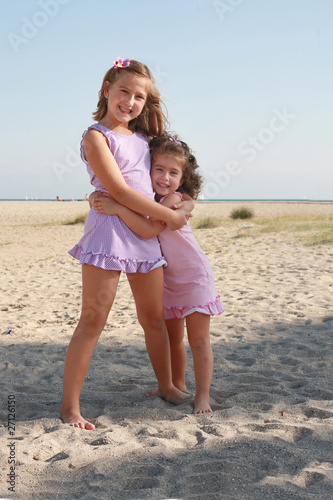 bambine al mare