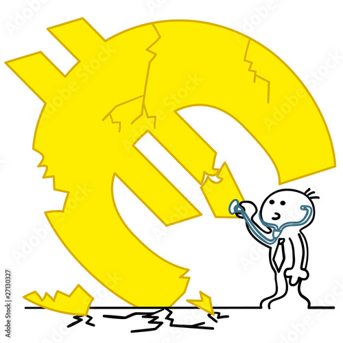 figur sorgt sich um euro