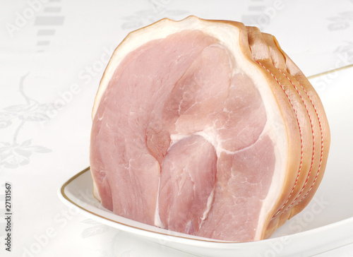 Uncooked pork joint