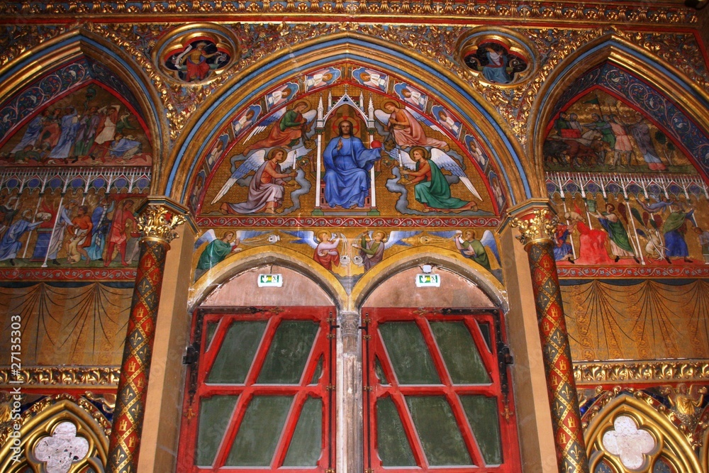Obraz premium porche de la Sainte chapelle