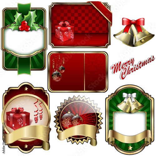 christmas labels