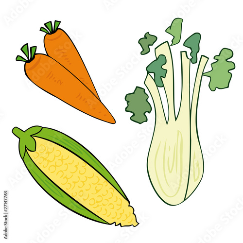 Vegetables.