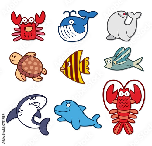 cute fish element