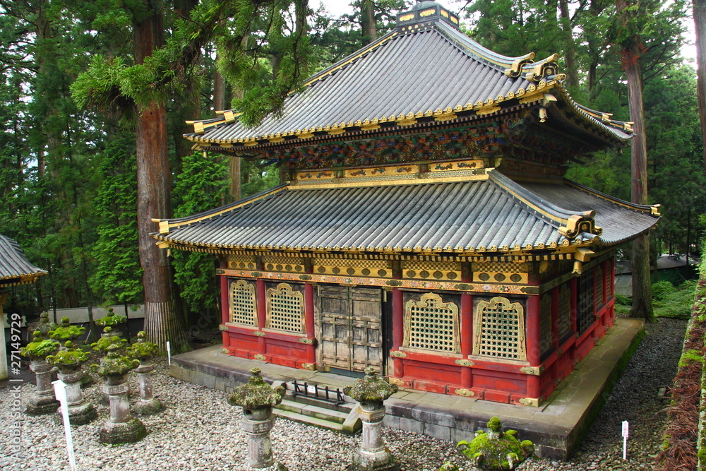 Naklejka premium The most beautiful japanese temple (Nikko)