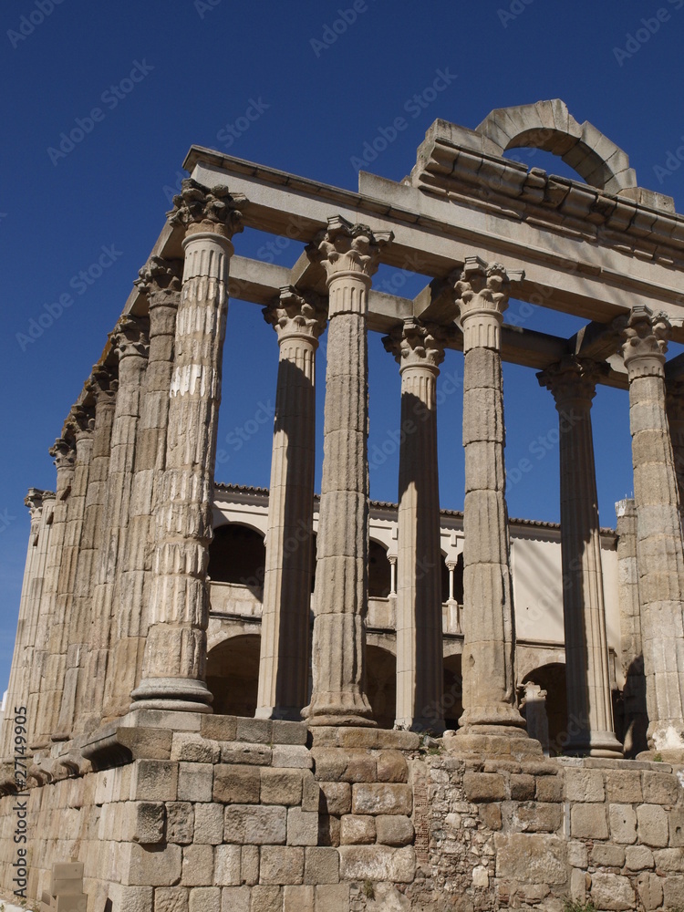 Templo de Diana en Mérida